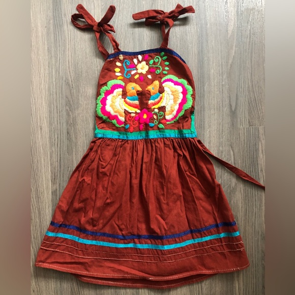 Vintage Kid’s Dress from Mexico - Picture 3 of 11